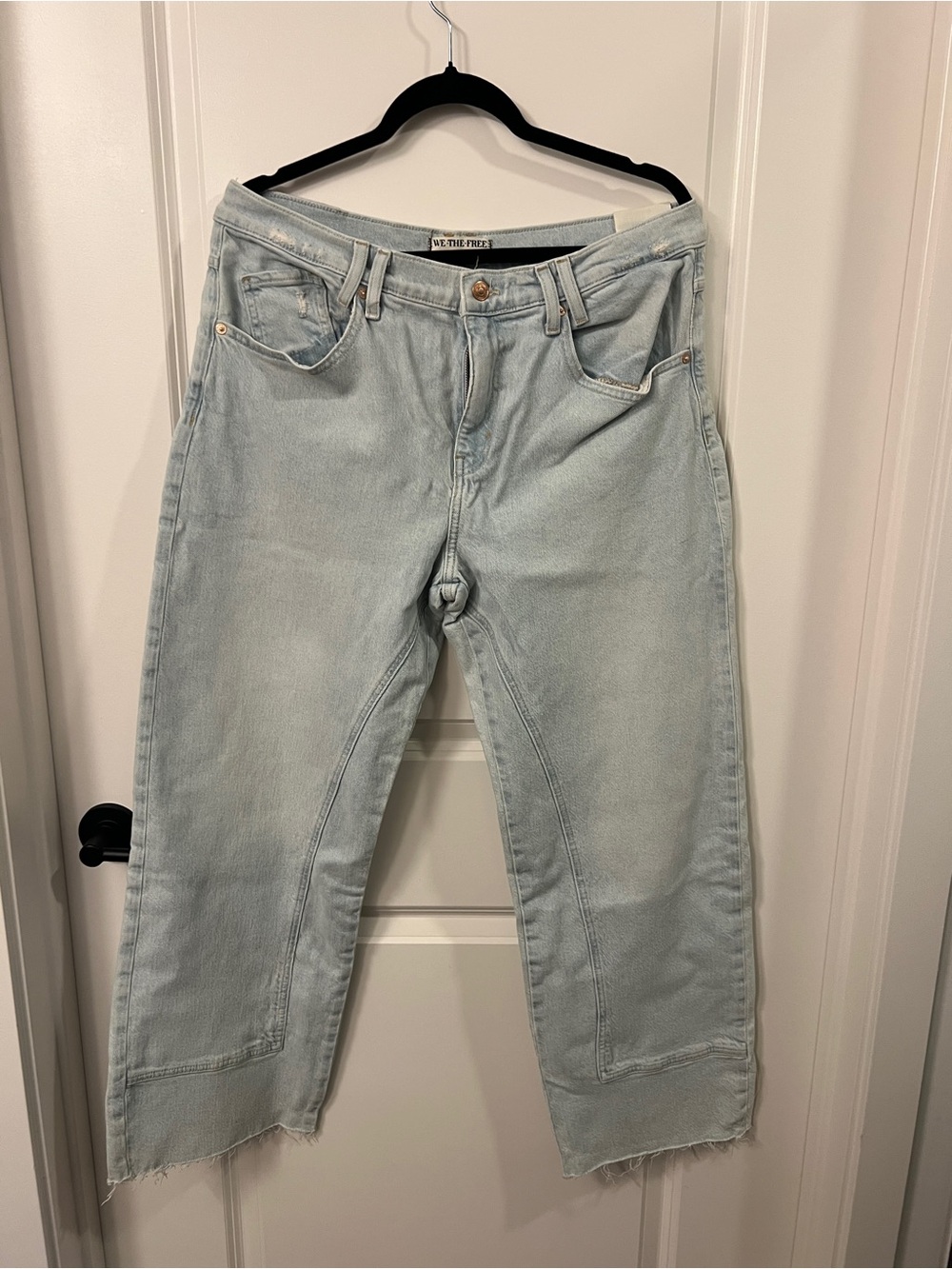 We The Free Risktaker High Rise Straight Jeans
